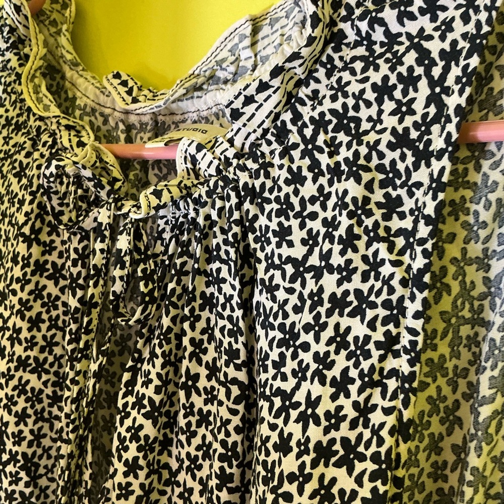Max Studio Boho Cottagecore Peasant Dress - Picture 6 of 7